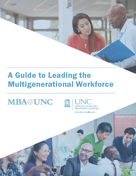 A Guide to Leading the Multigenerational Workforce cover